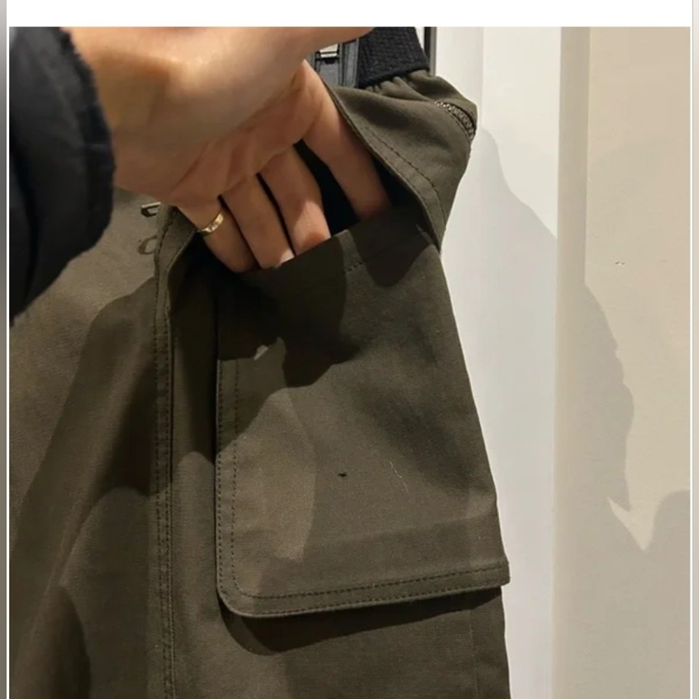 SALE BURBERRY Pencil Military Skirt Pockets size 2 - Picture 7 of 7